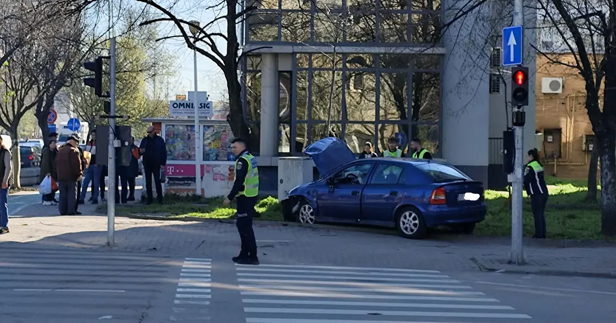 Accident în Slatina, în intersecția de la ACR