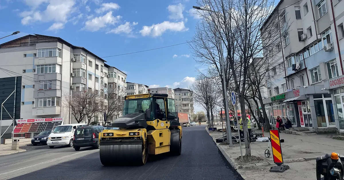 Restricții de trafic în Slatina: lucrări în Cartierul Steaua