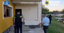 Percheziții desfășurate de polițiștii specializați în investigarea criminalității economice într-un dosar de evaziune fiscală.